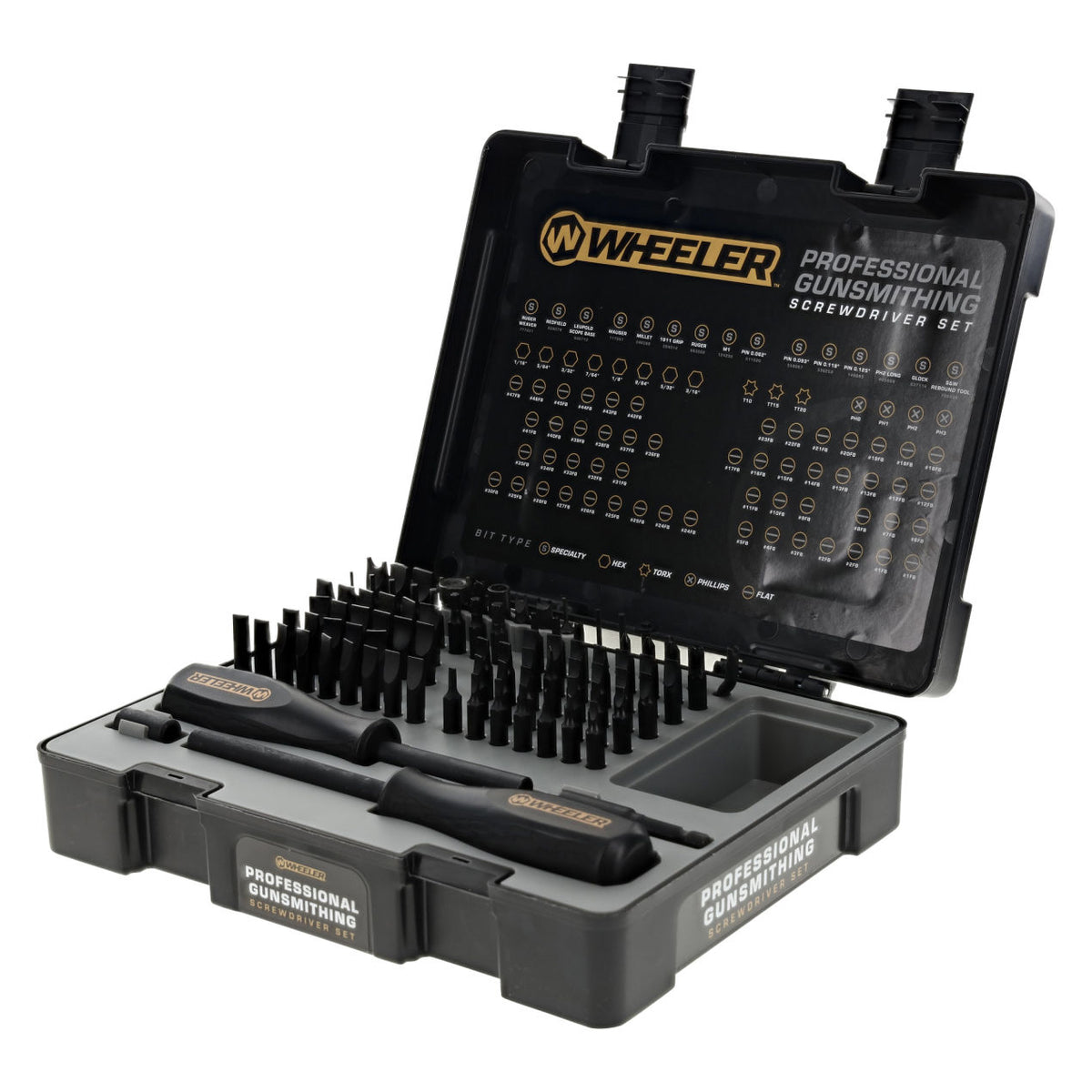 Wheeler 89 Piece Professional Gunsmithing Screwdriver Set