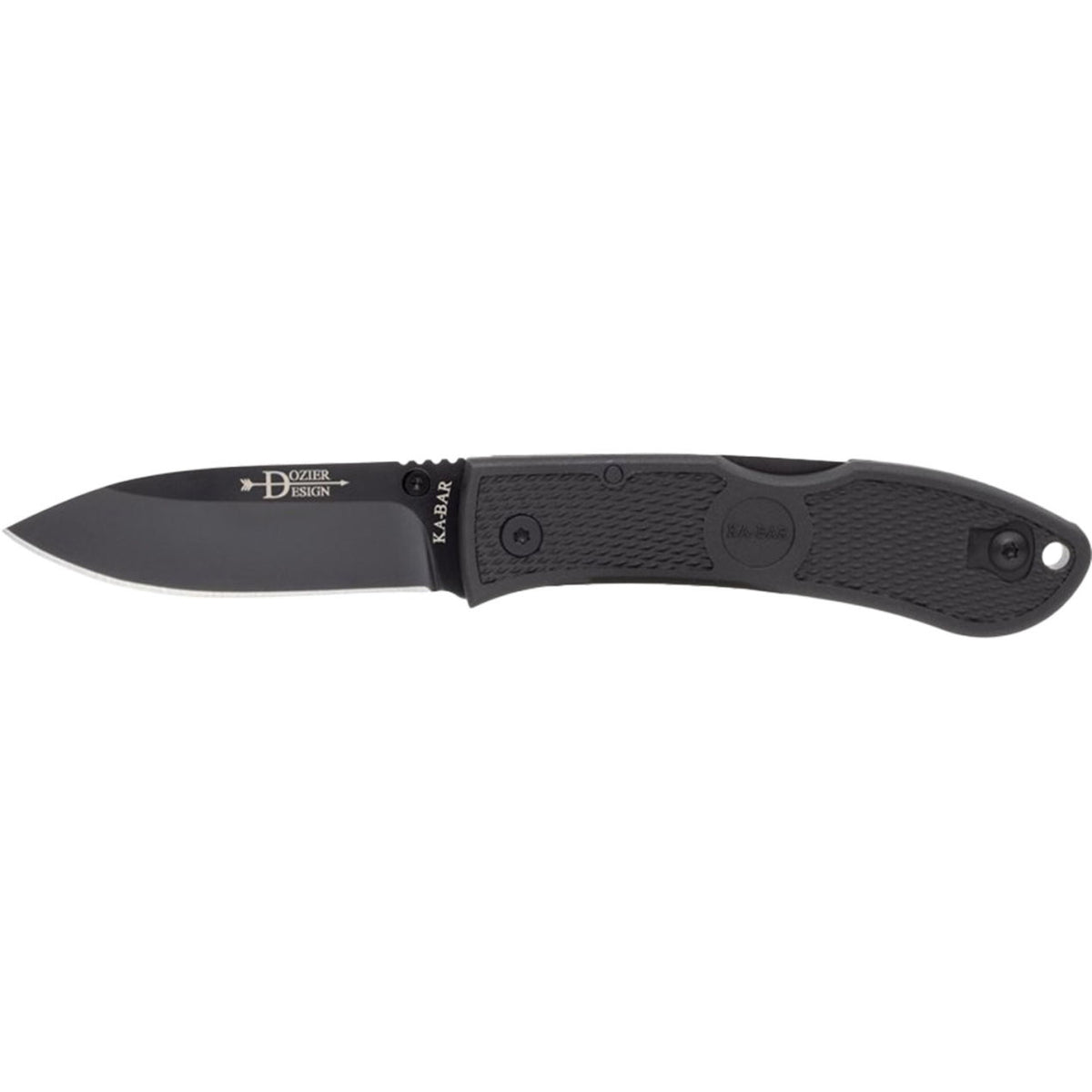KA-BAR DOZIER FOLDING HUNTER BLACK