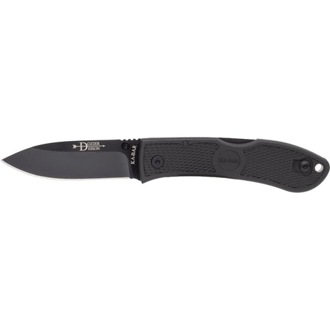 KA-BAR DOZIER FOLDING HUNTER BLACK