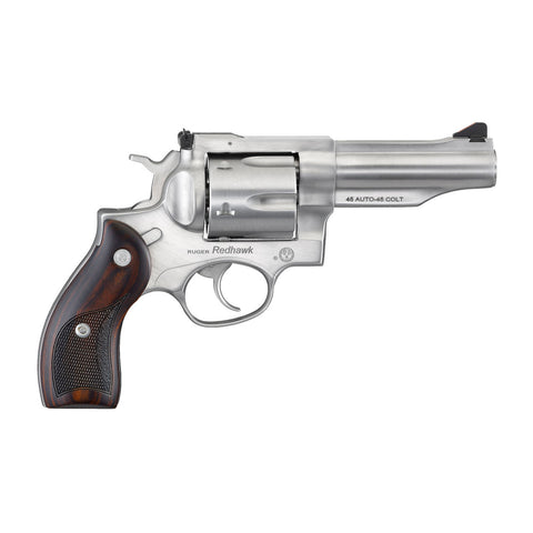 Ruger Redhawk Convertible 45 Colt/45 Auto 4'' 6-Rd Revolver