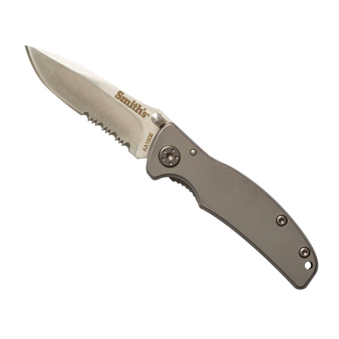 SMITH'S TITANIA I 2.2" DROP POINT SERRATED