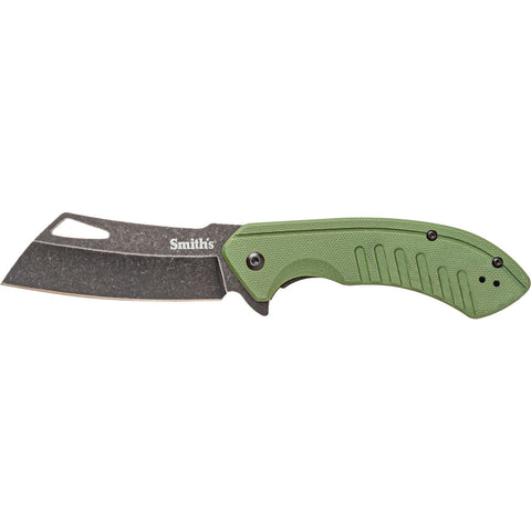 SMITH'S RALLY GREEN 3.26" CLEAVER