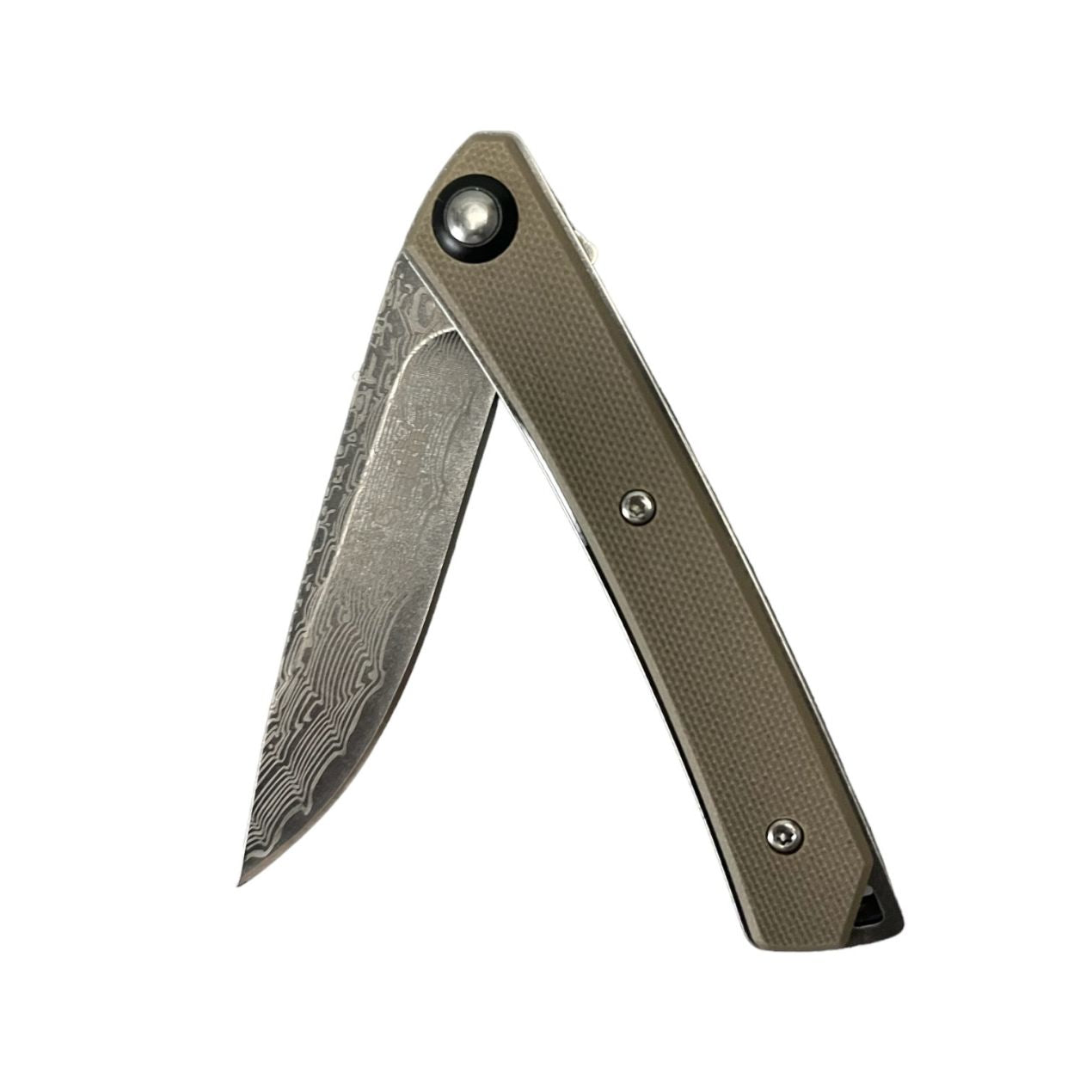 SMITH'S ECESIS TAN 3" DROP POINT