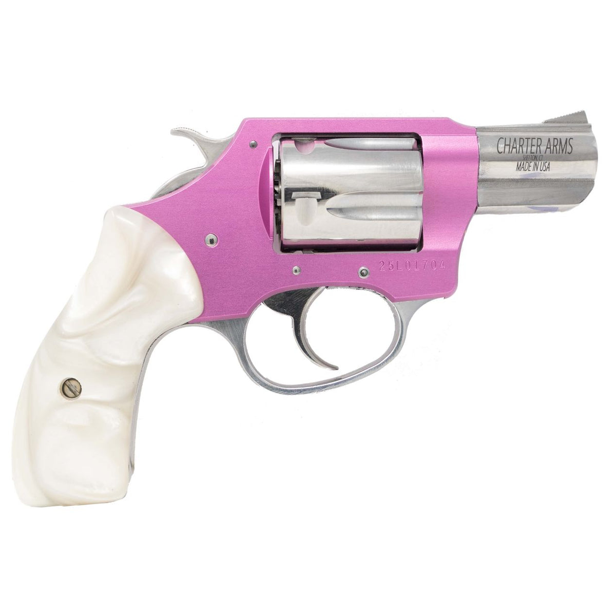 Charter Arms Chic Lady 38 Spl 2" Pink Revolver