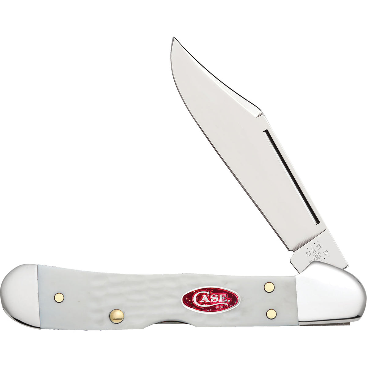 Case Mini Copperlock White Synthetic