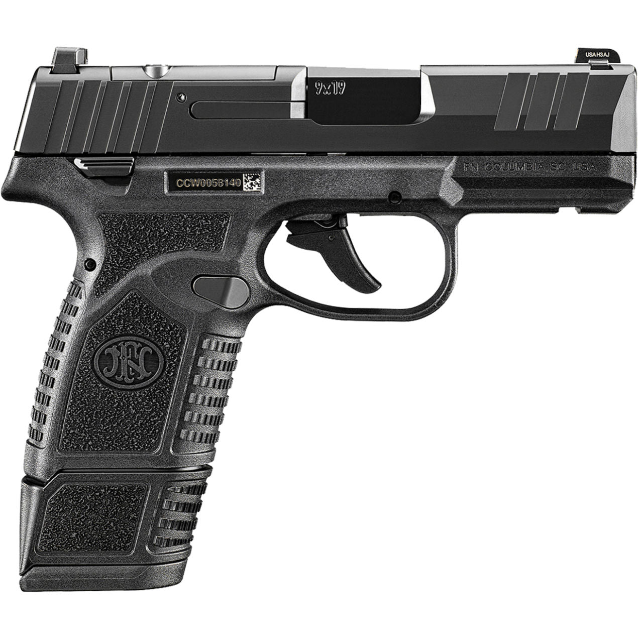 FN America Reflex MRD Manual Safety 9mm 3.30'' 11-Rd/15-Rd Semi-Auto Pistol