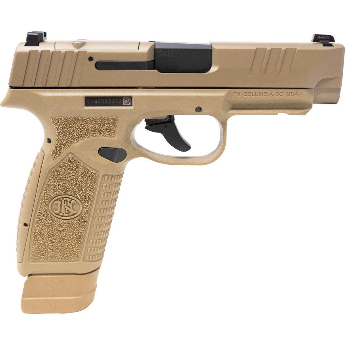 FN America REFLEX XL MRD 9MM 3.8" 15/18-RD FDE Semi-Auto Pistol