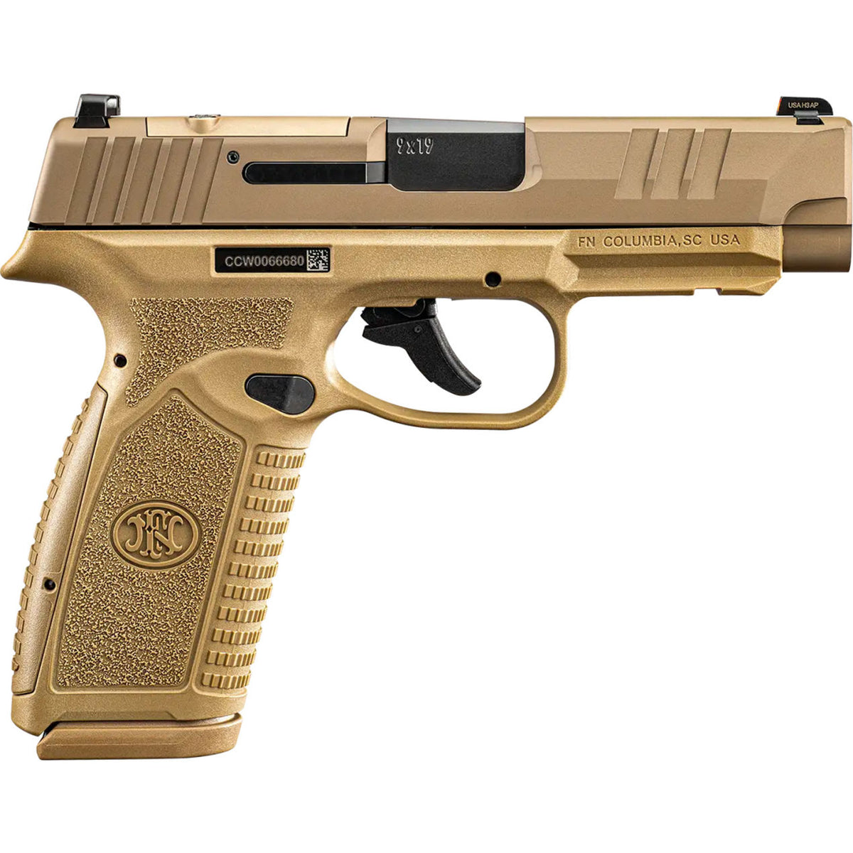 FN America REFLEX XL MRD 9MM 3.8" 10-RD FDE Semi-Auto Pistol