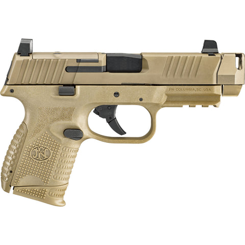 FN AMERICA 509 COMPACT MRD COMP FDE 9MM 4.2" 15-RD SEMI-AUTO PISTOL