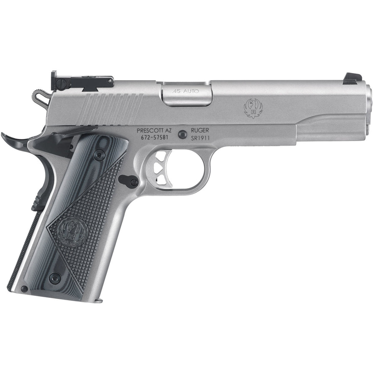Ruger SR1911 Target 45 Auto 5" 7-Rd/8-Rd Pistol