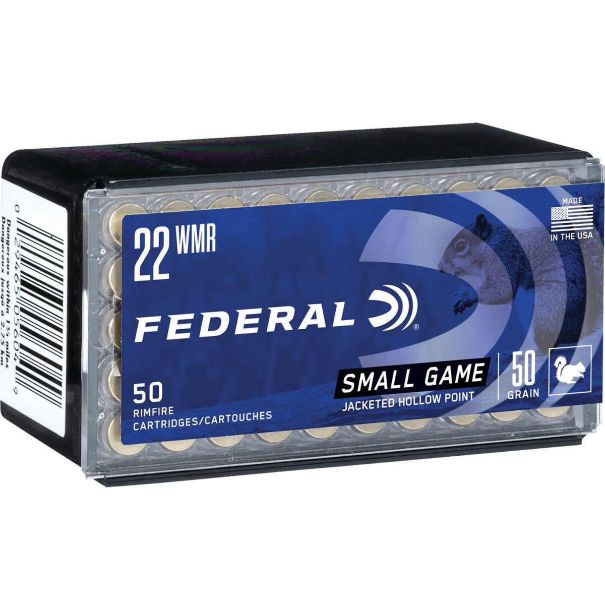 Federal Game Shok 22 WMR GAMESHK 50GR JHP