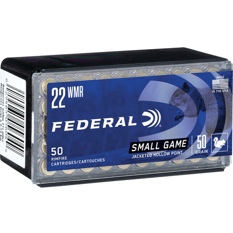 Federal Game Shok 22 WMR GAMESHK 50GR JHP