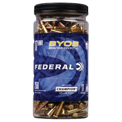 Federal V-Shok BYOB 17 HMR 17GR Speer TNT JHP