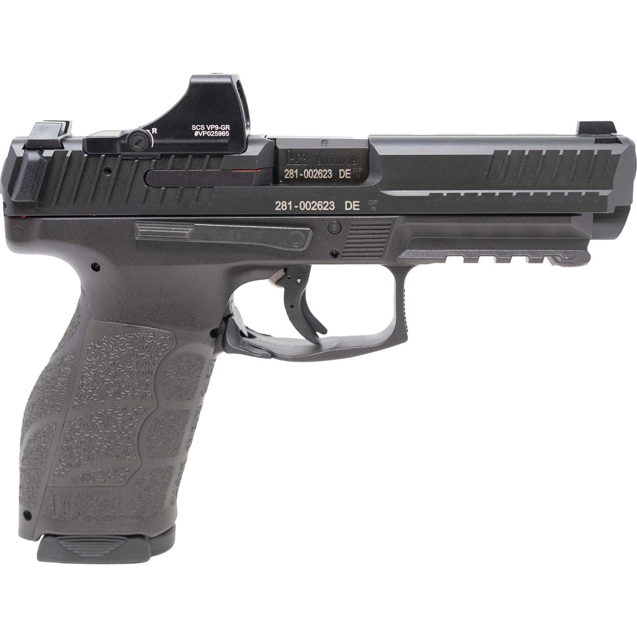 H&K VP9A1 F HOLOSUN 9MM 4.5" 15-RD SEMI-AUTO PISTOL