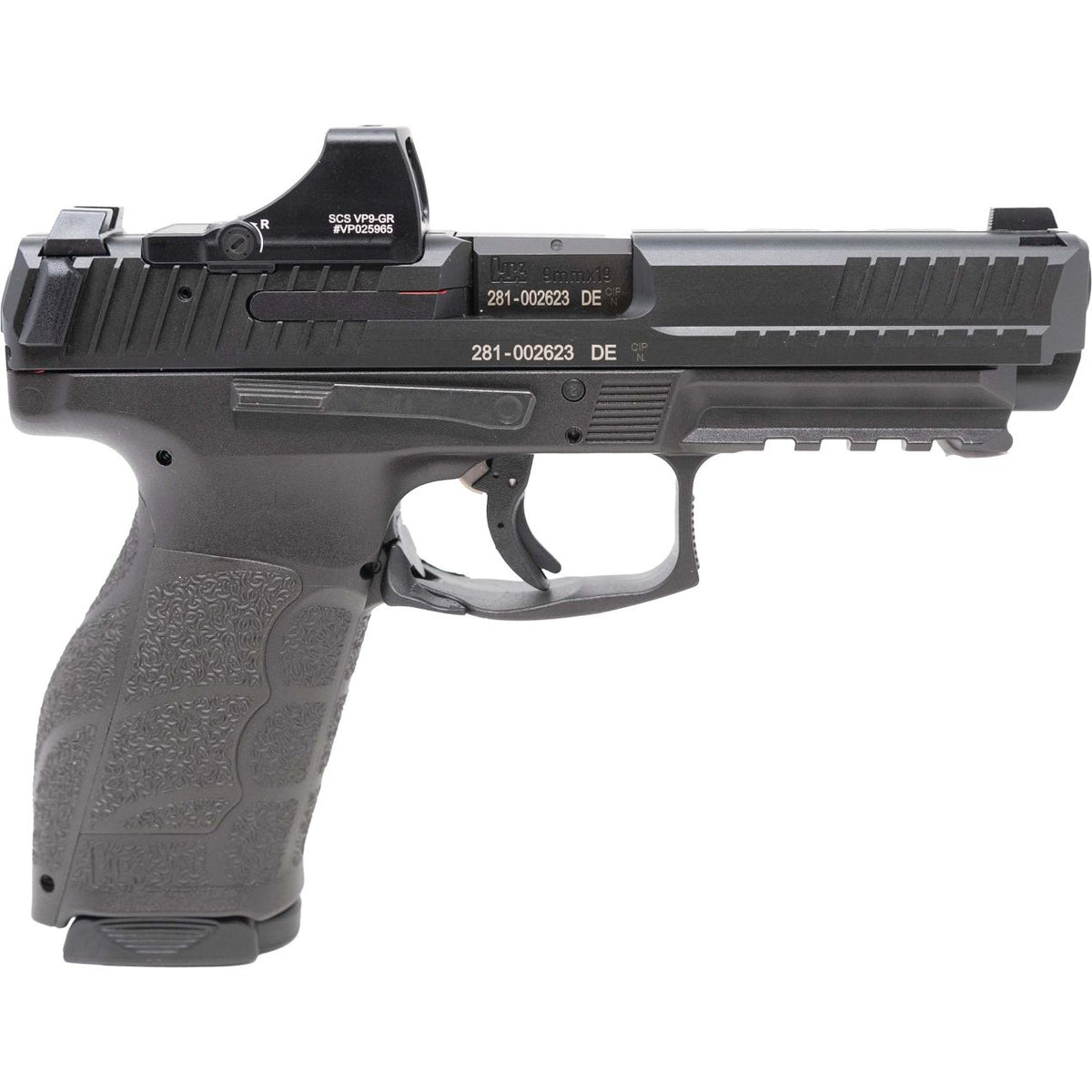 H&K VP9A1 F HOLOSUN 9MM 4.5" 15-RD SEMI-AUTO PISTOL