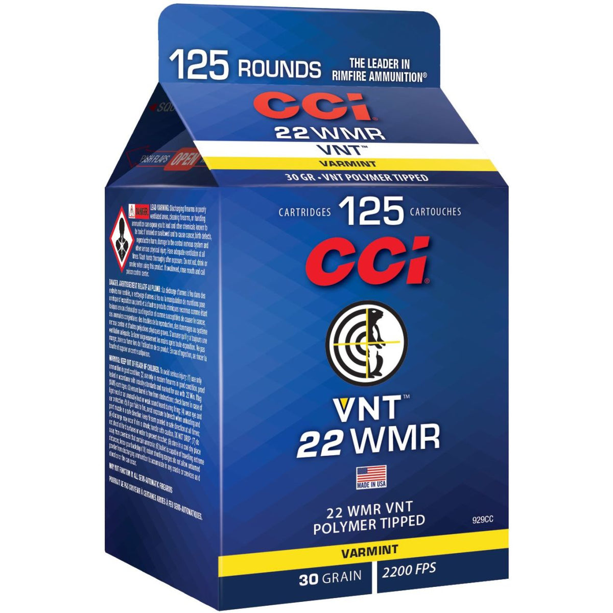 CCI Varmint 22 WMR 30GR VNT