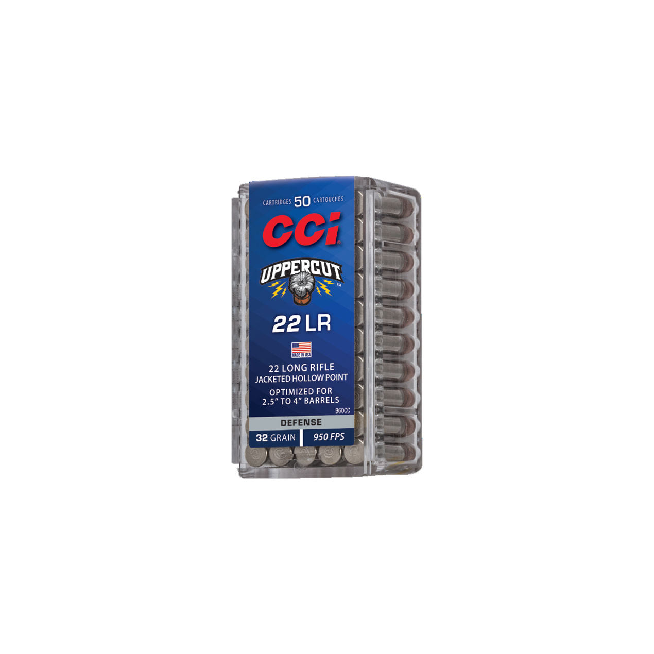 CCI UPPERCUT 22LR 32 GRAIN HP