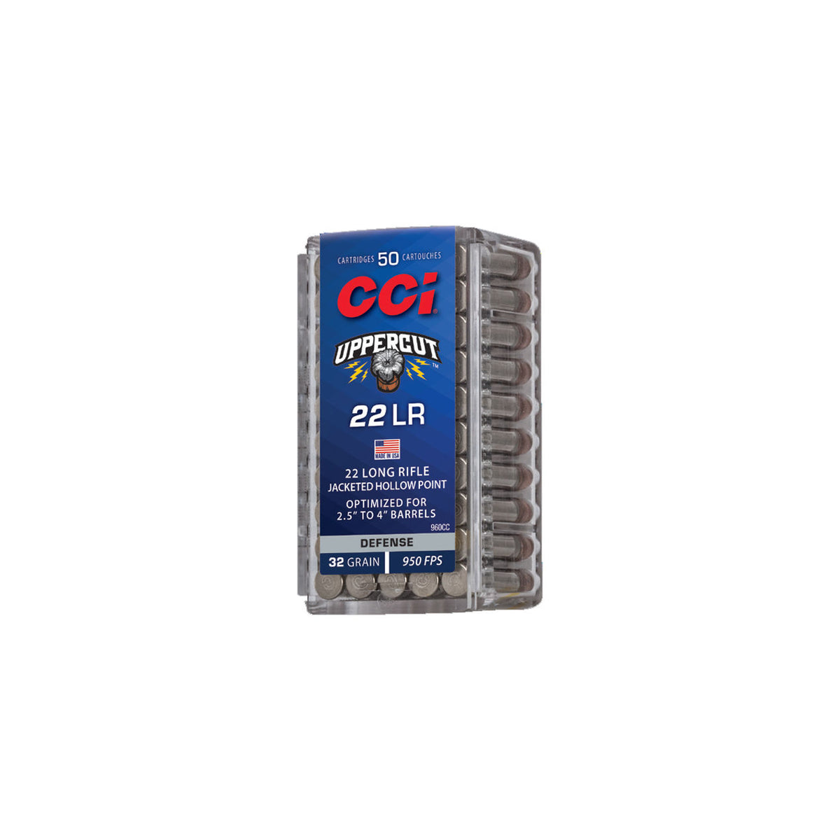 CCI UPPERCUT 22LR 32 GRAIN HP
