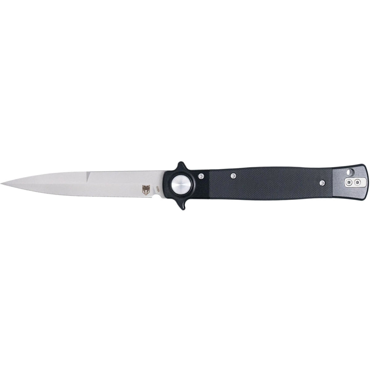 COBRATEC STILETTO BUTTON LOCK BLK