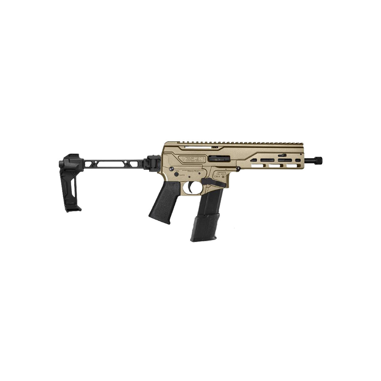 DBF DBX 5.7X28MM 8" 30-RD SEMI-AUTO PISTOL