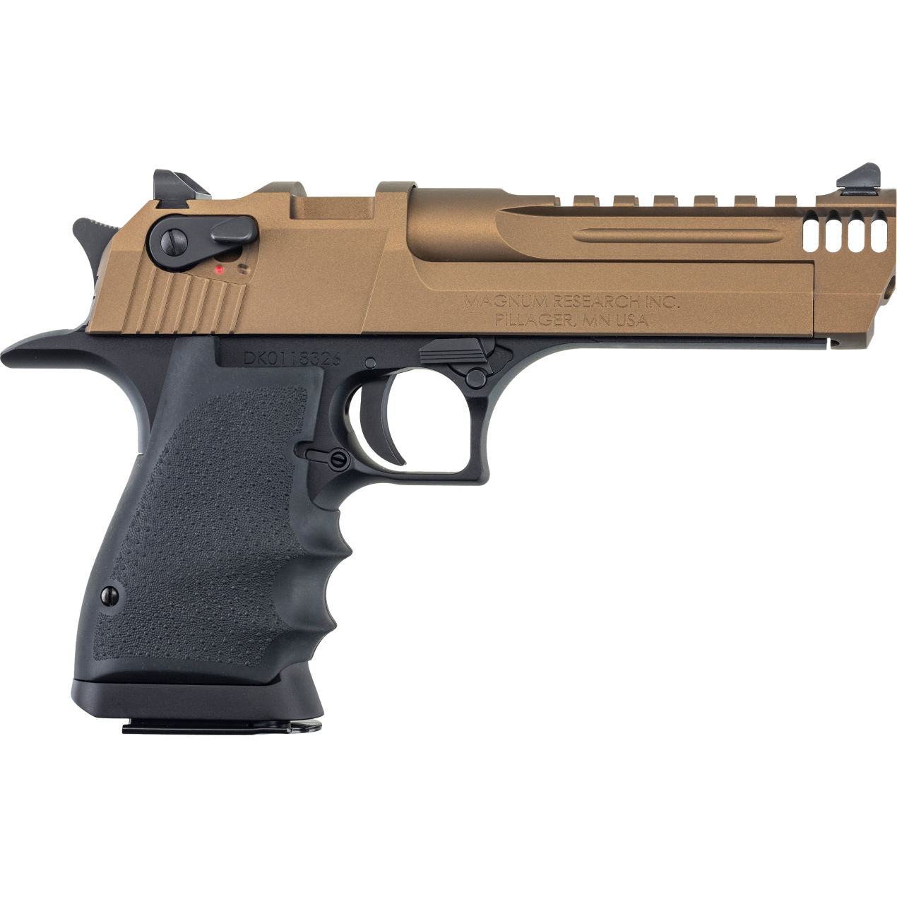 MAGNUM RESEARCH DESERT EAGLE L5 MARK XIX BURNT BRONZE 50AE 5" 8-RD SEMI-AUTO PISTOL