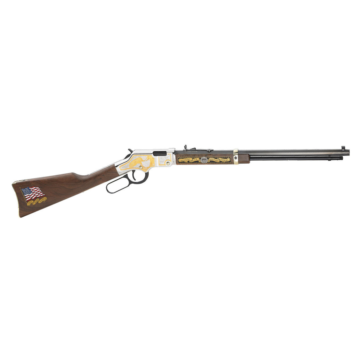 Henry Golden Boy Military Service 22 LR 20" 16-Rd Lever Action Rifle