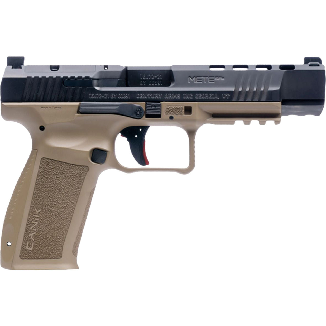 CANIK METE SFX BLK-FDE 9MM 5.2" 10-RD SEMI-AUTO PISTOL