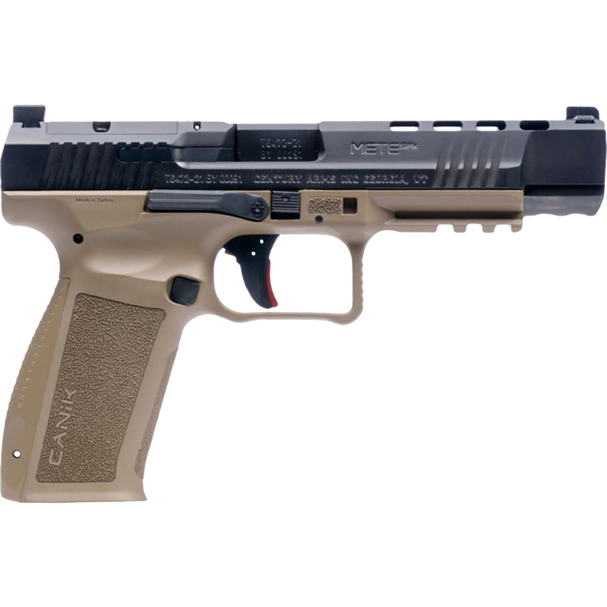 CANIK METE SFX BLK-FDE 9MM 5.2" 10-RD SEMI-AUTO PISTOL
