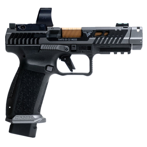 CANIK TTI COMBAT MECANIK SMOKE 9MM 4.6" 18-RD SEMI-AUTO PISTOL