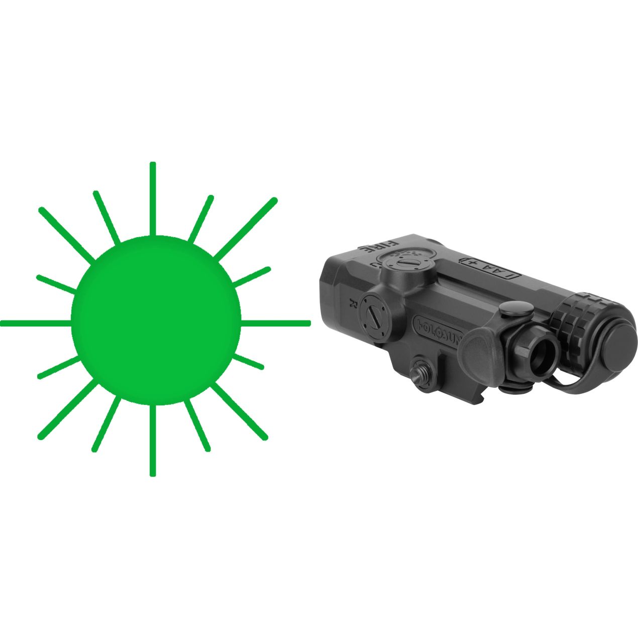 Holosun IRIS 1 Green Laser