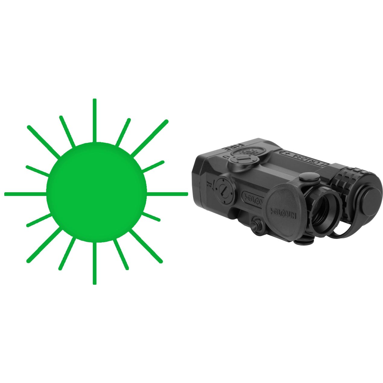 Holosun IRIS 2 Green/IR Laser