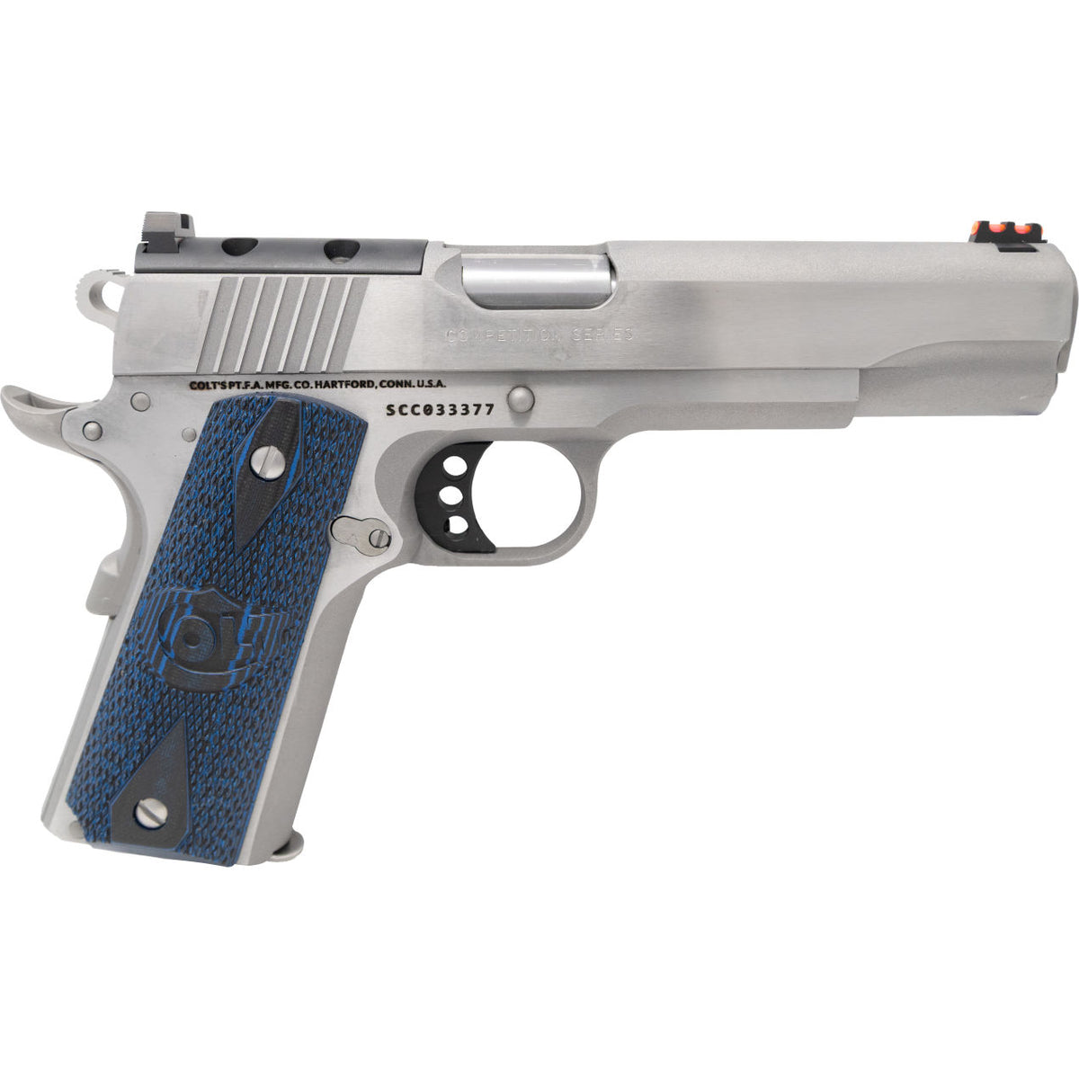 COLT COMPETITION GOVERNMENT 45 AUTO 5" 8-RD SEMI-AUTO PISTOL