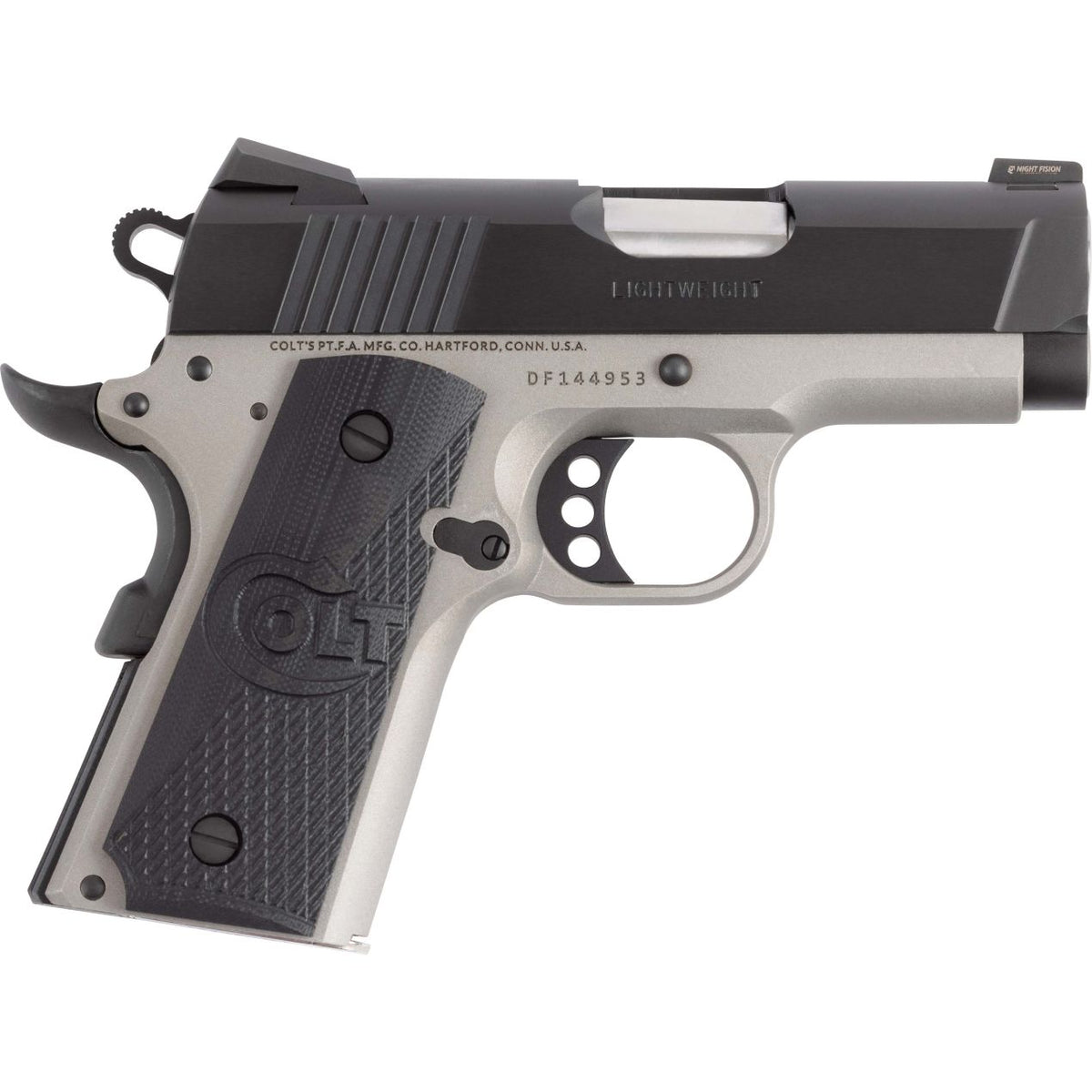 COLT DEFENDER TWO-TONE 45 AUTO 3" 7-RD SEMI-AUTO PISTOL