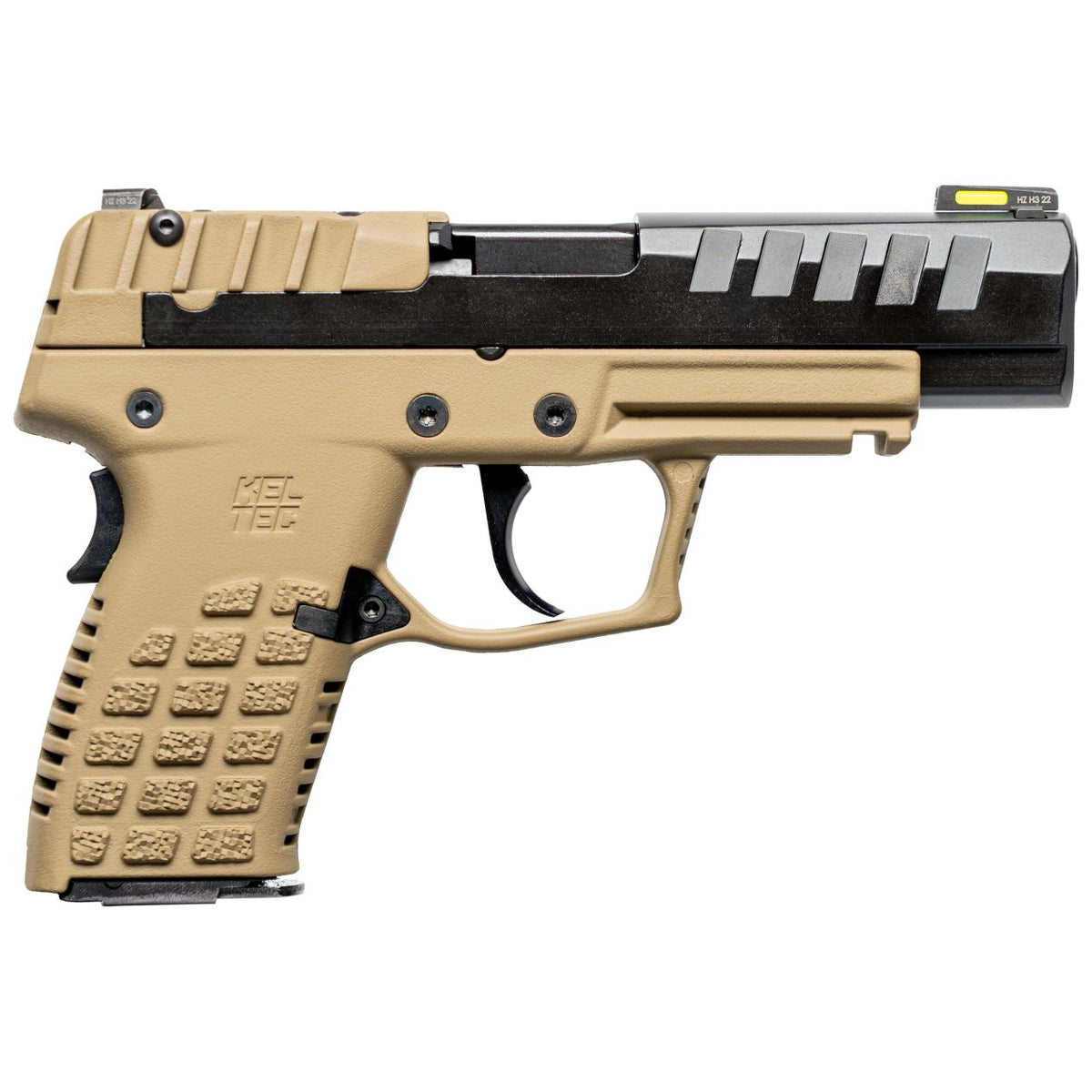 KELTEC P15 TAN CA 9MM 4" 10-RD SEMI-AUTO PISTOL