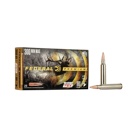 Federal 300 Win Mag 180GR Barnes TSX
