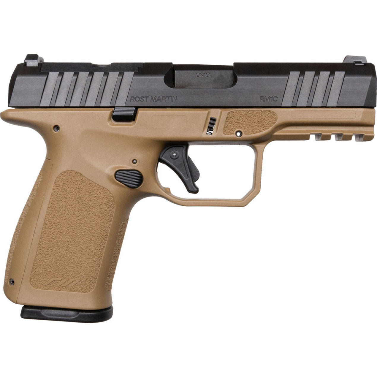 ROST MARTIN RM1C FDE CA 9MM 4" 10-RD SEMI-AUTO PISTOL