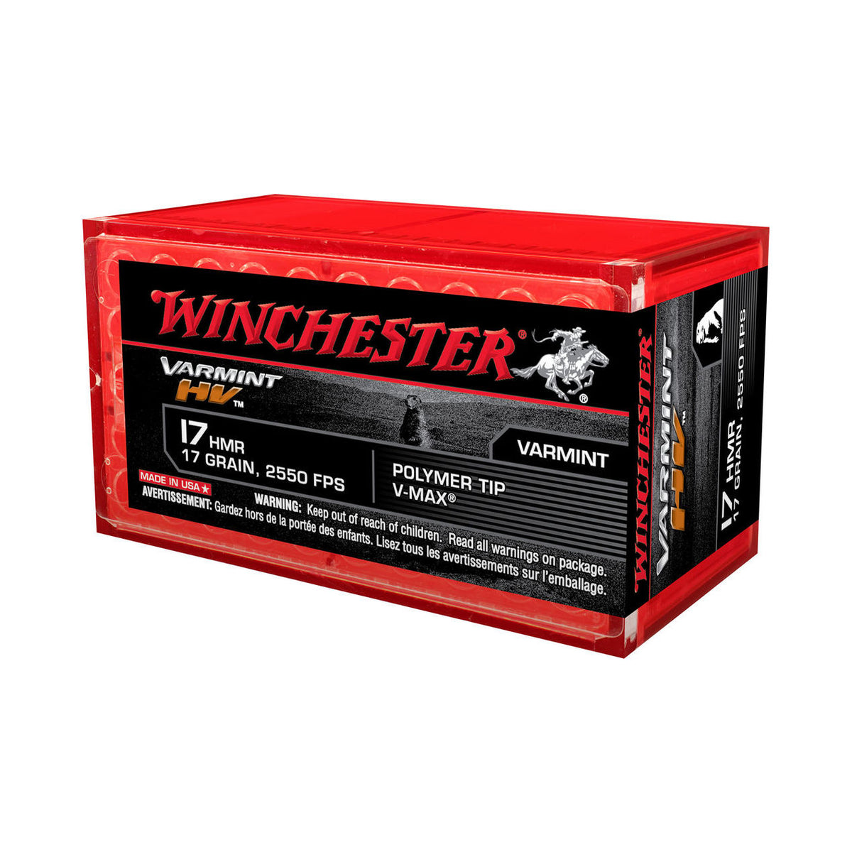 Winchester Varmint High Velocity 17 HMR 17GR V-Max