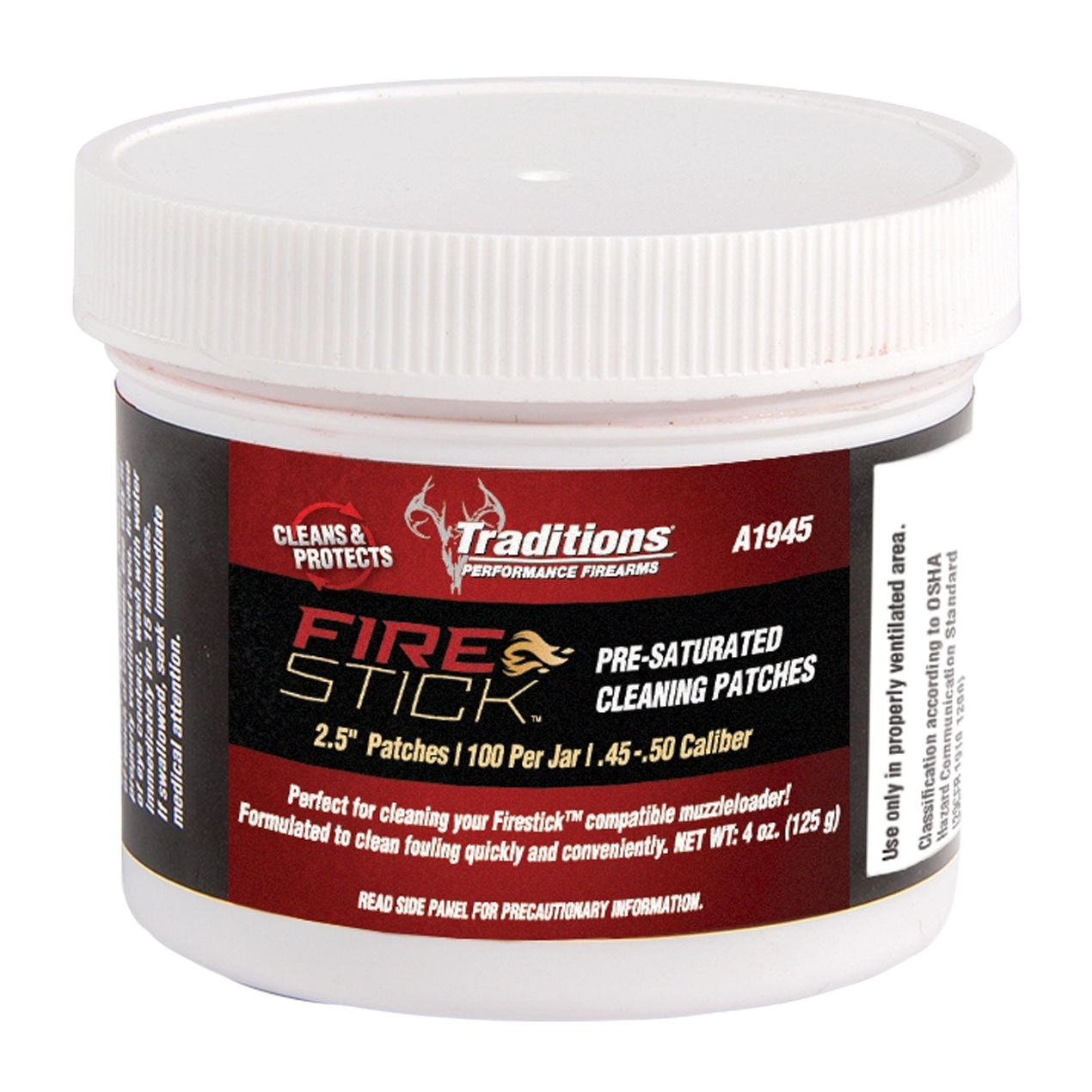 Traditions Firestick Pre-Saturated Cleaning Patches