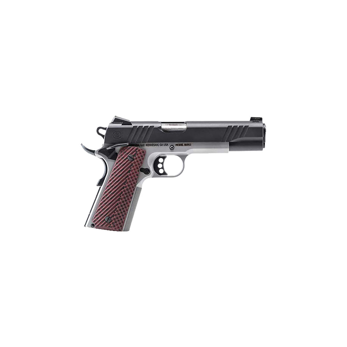 BERSA B1911 ROSEWOOD 45 AUTO 5" 8-RD SEMI-AUTO PISTOL