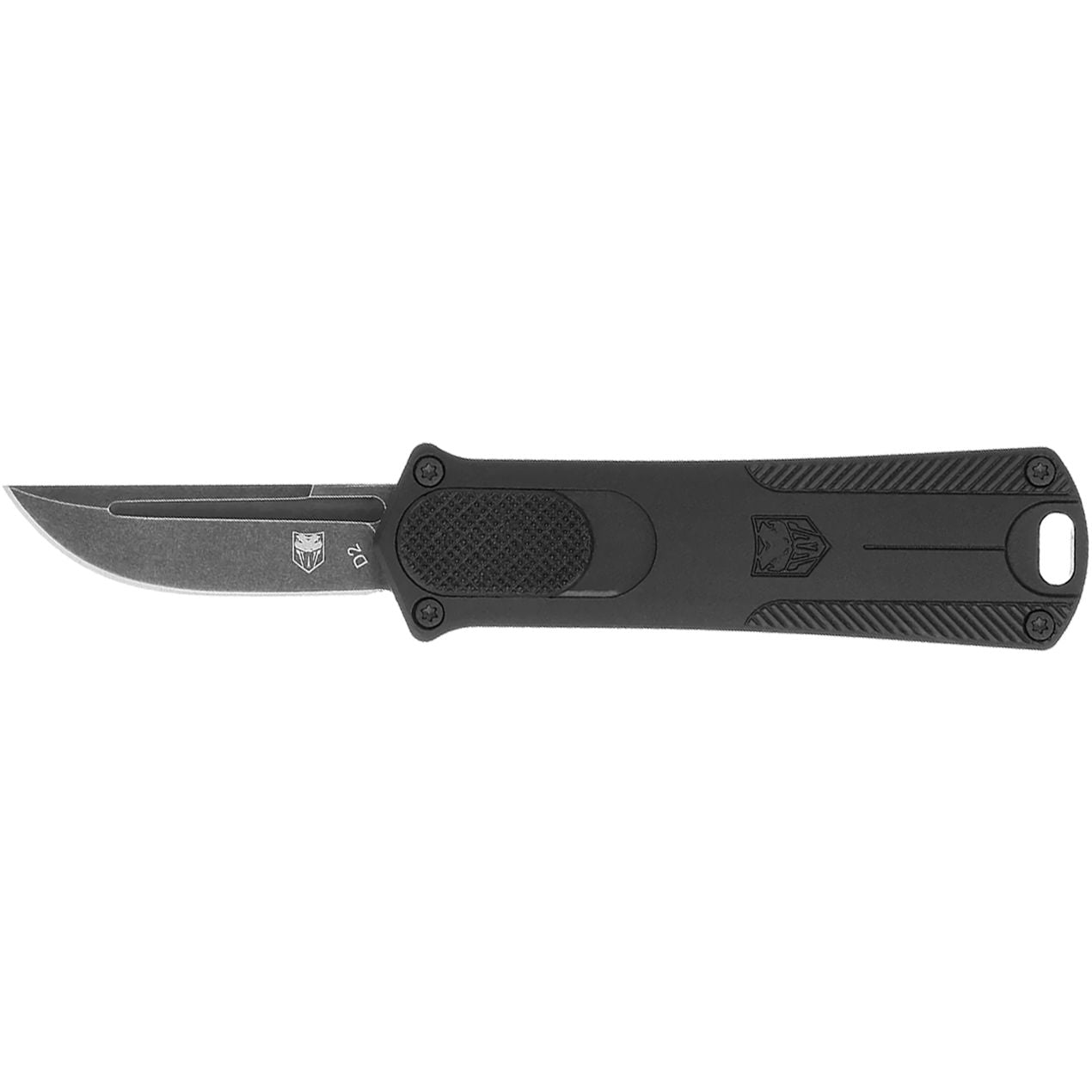 CobraTec Cali 952SB Black Drop Point Out The Front