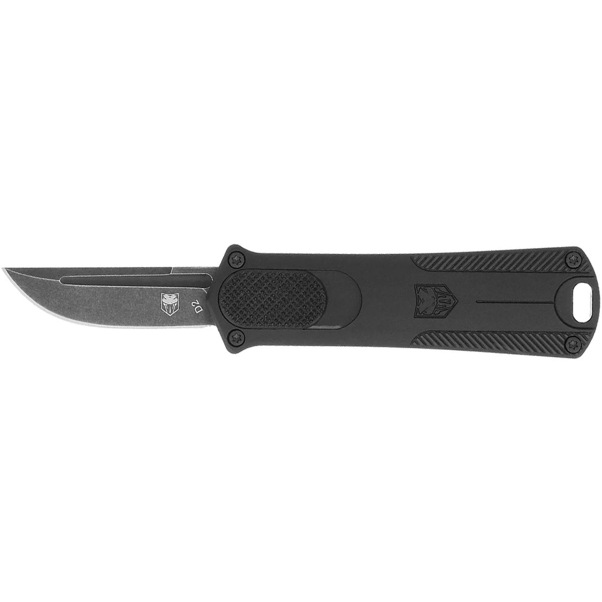 CobraTec Cali 952SB Black Drop Point Out The Front