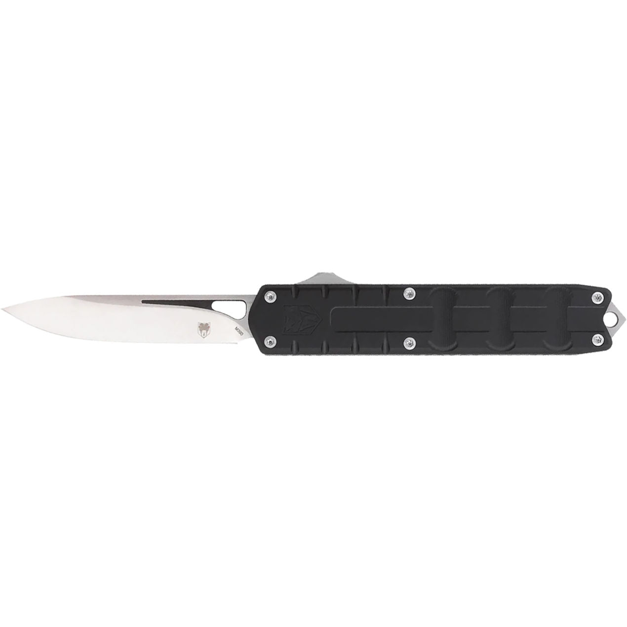 CobraTec Enforcer Black Drop Point Out The Front