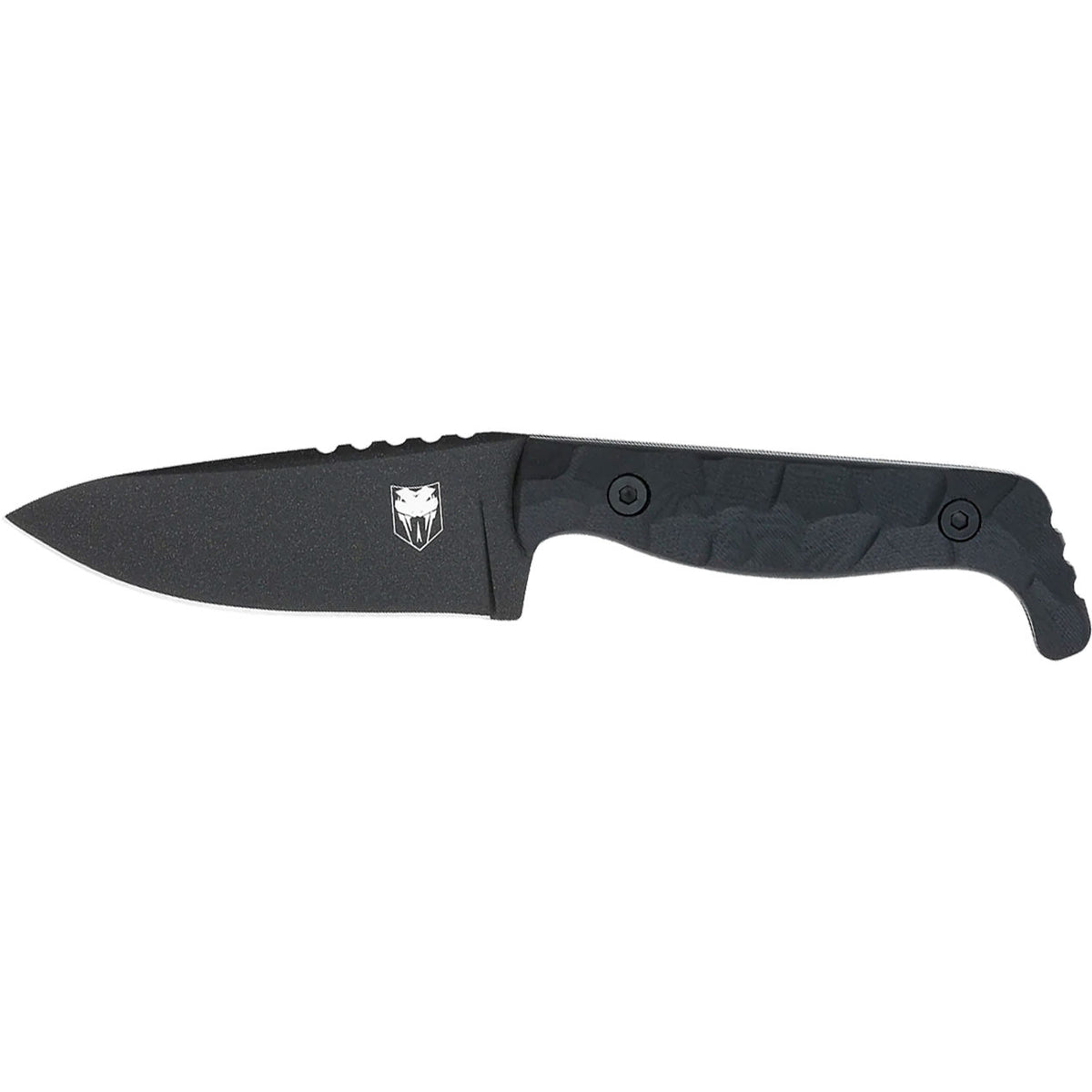CobraTec Kingpin Black Drop Point