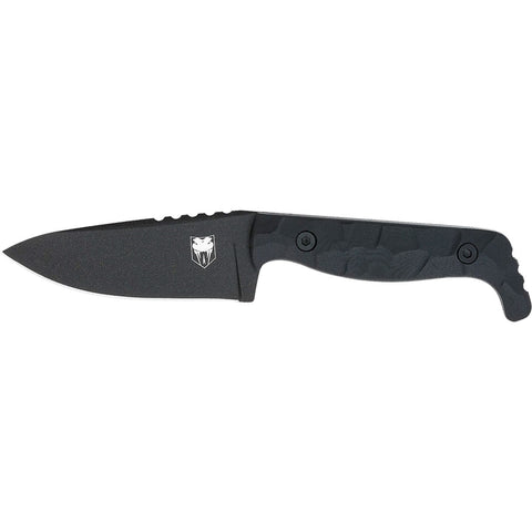 CobraTec Kingpin Black Drop Point