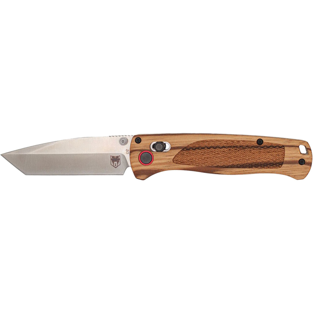 COBRATEC ZEBRAWOOD BAR LOCK TANTO