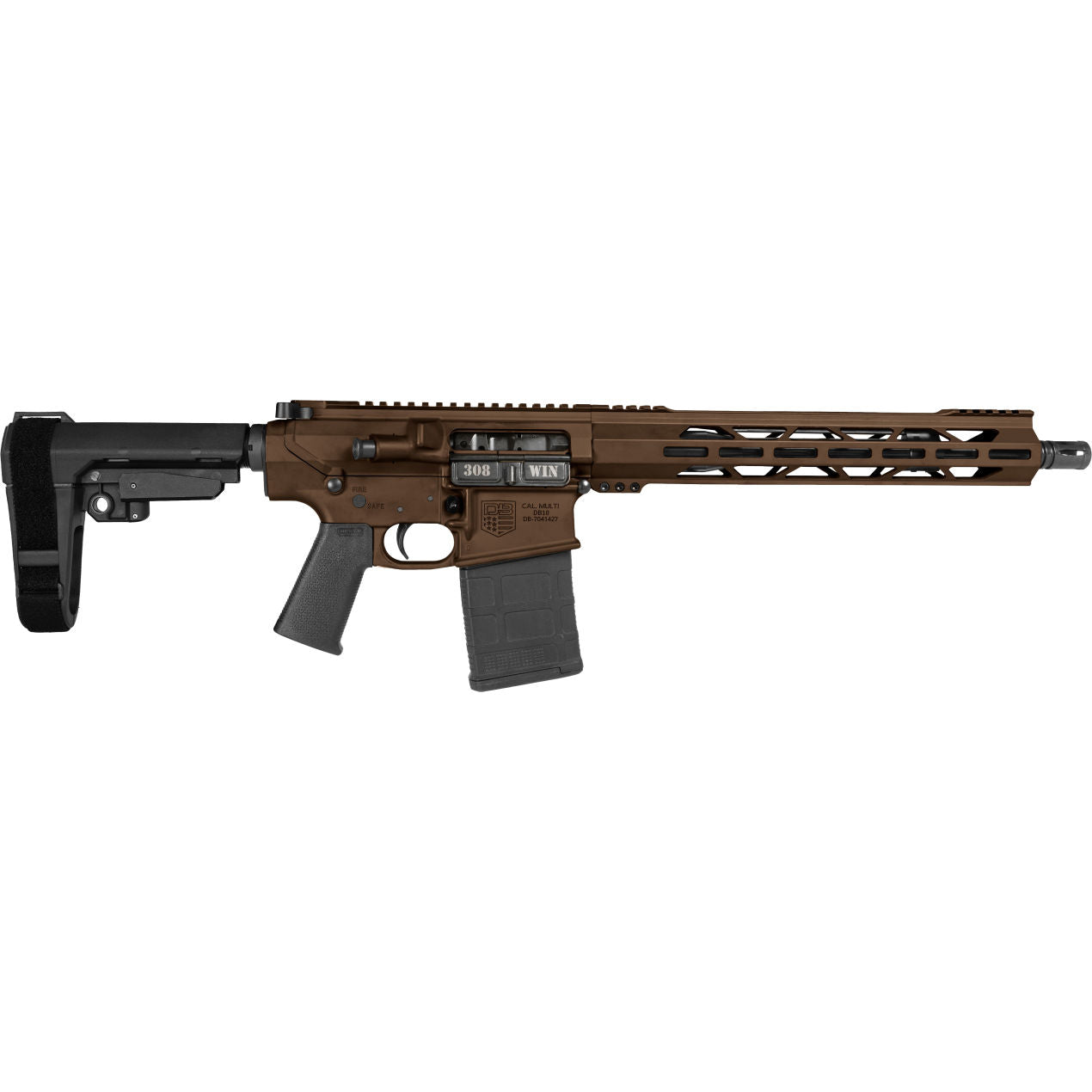 DIAMONDBACK DB10 BRONZE 308 WIN 13.5" 20-RD SEMI-AUTO PISTOL