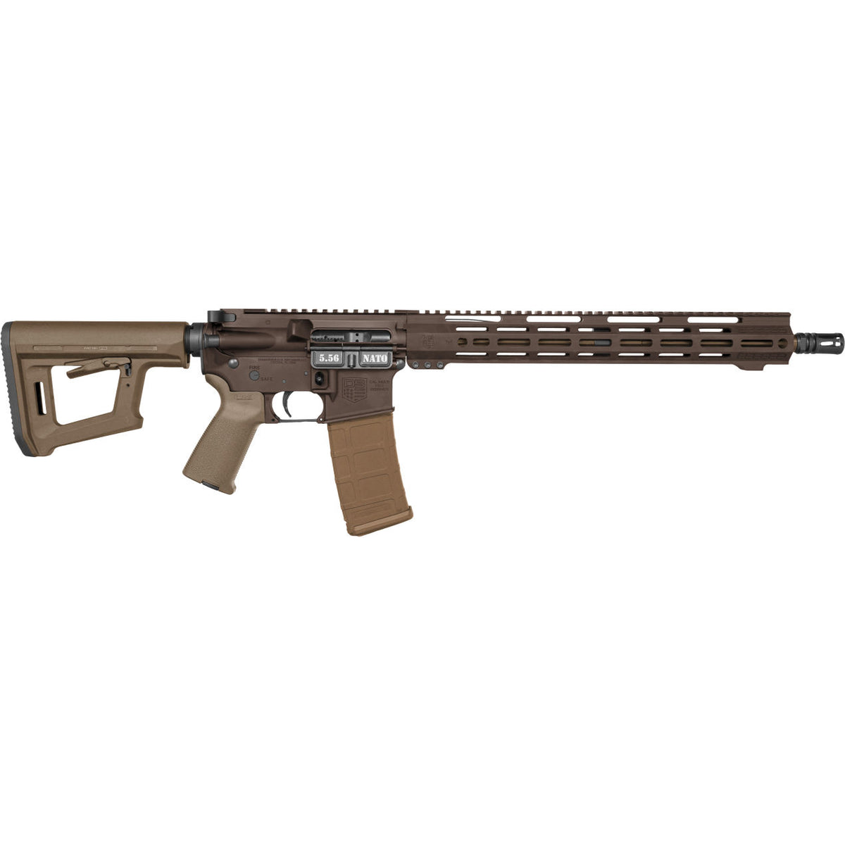 DIAMONDBACK DB15 CARBON FDE 5.56 NATO 16" 30-RD SEMI-AUTO RIFLE