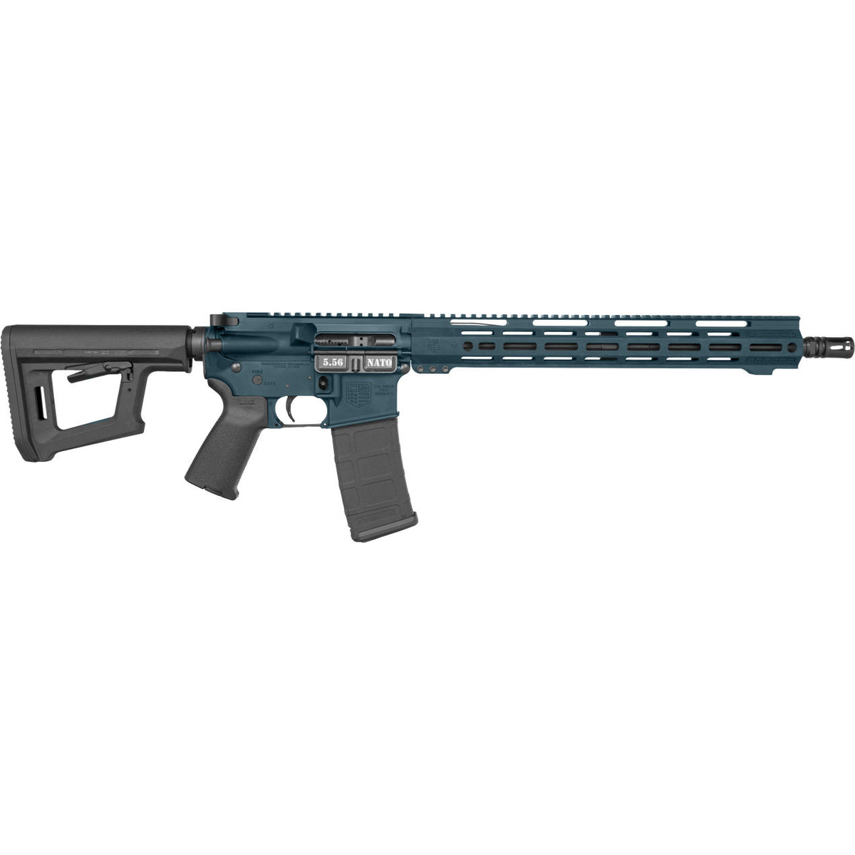 DIAMONDBACK DB15 CARBON BLUE 5.56 NATO 16" 30-RD SEMI-AUTO RIFLE
