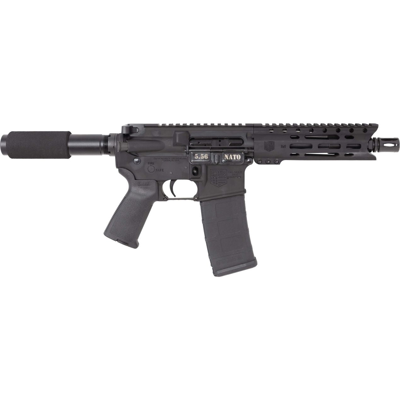 DIAMONDBACK DB15PCML7B 5.56 ANTO 7" 30-RD SEMI-AUTO PISTOL