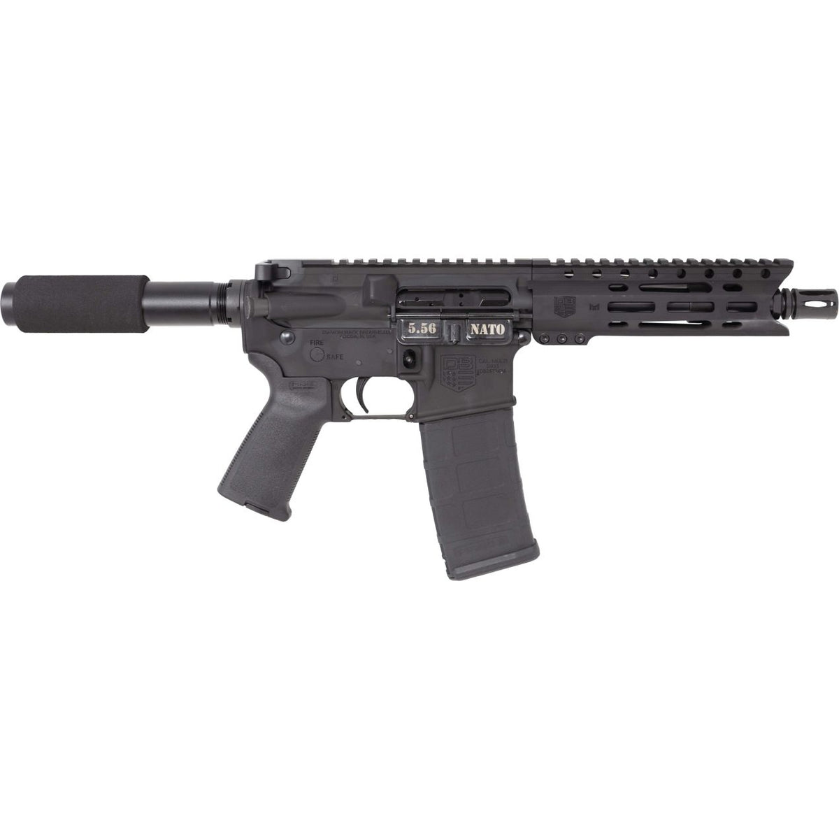DIAMONDBACK DB15PCML7B 5.56 ANTO 7" 30-RD SEMI-AUTO PISTOL